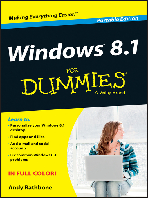 Title details for Windows 8.1 For Dummies, Portable Edition by Andy Rathbone - Wait list